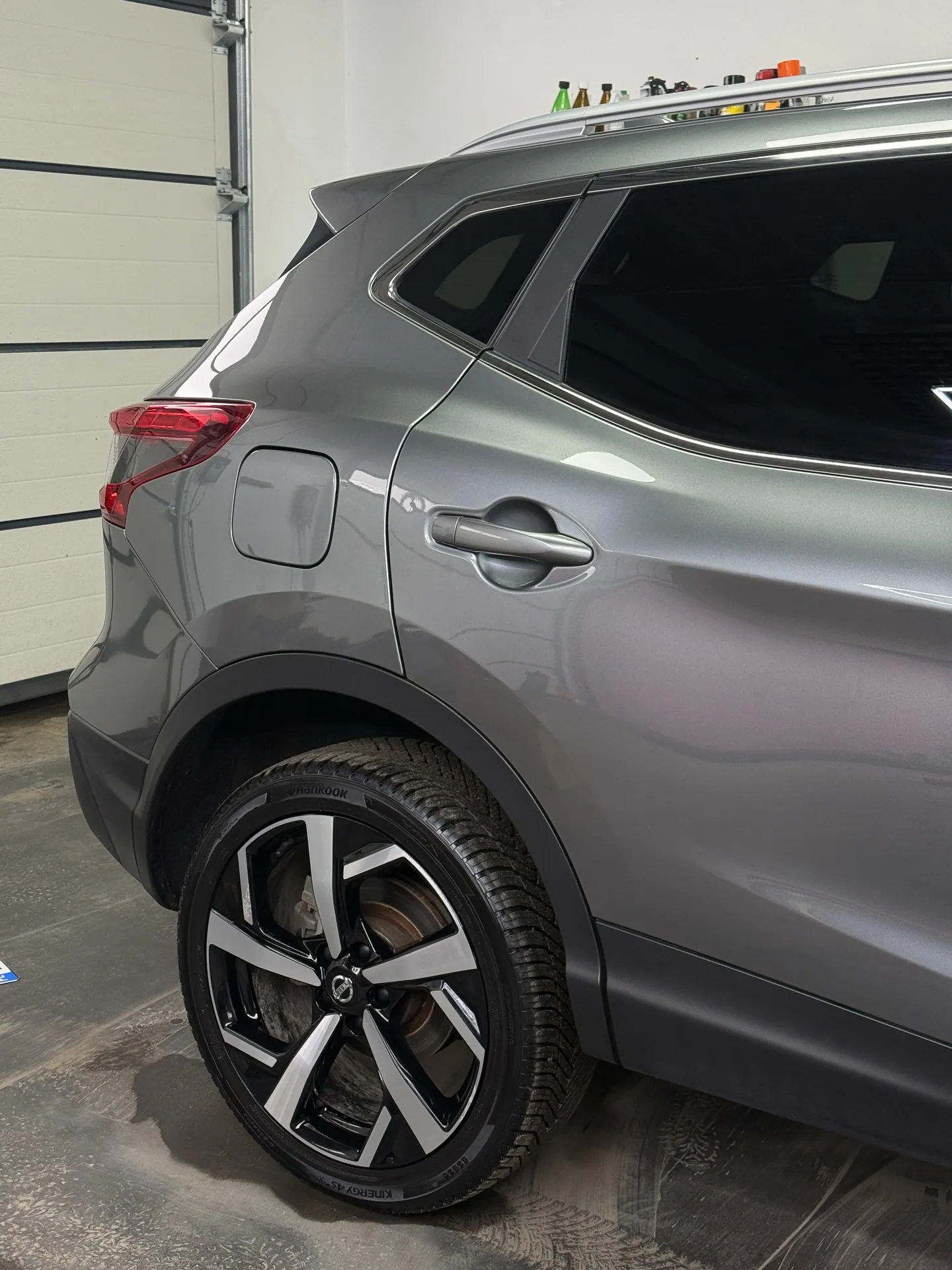 Nissan Qashqai, Zbliżenie boku i felgi